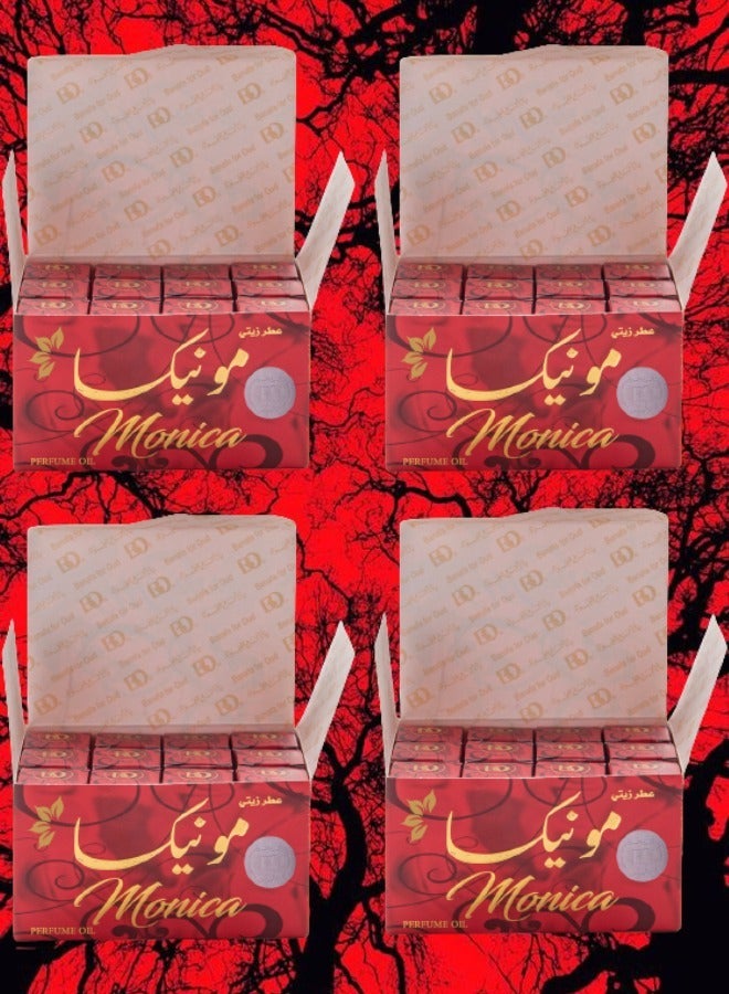 بانافع 48 قطع عطر مونيكا زيتي 3 مل - Image 1