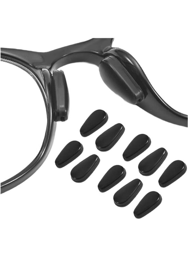 LOVECRAFT Airbag Glasses Nose Pads, Black, Silicone Ultra-Soft, Air-Resistant, Anti-Pressure Marks, Non-Slip - Image 1