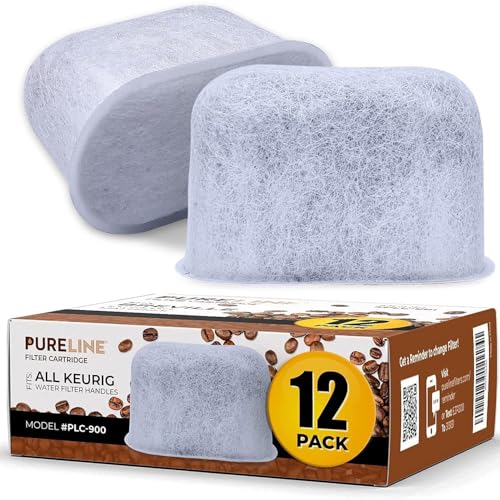 Pureline Keurig Filter Replacement, 12 Pack Compatible Charcoal Water Filter Replacement by Pureline - for Keurig 2.0 and 1.0 Classic Coffee Makers - Image 2