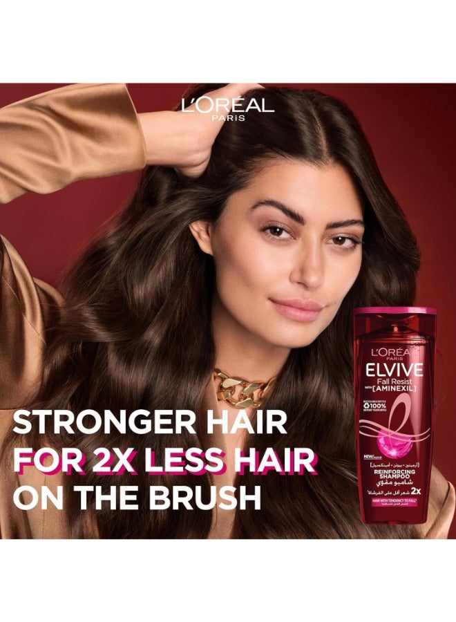 L'OREAL PARIS Elvive Fall Resist Shampoo+Conditioner, For Hair Fall - Image 2