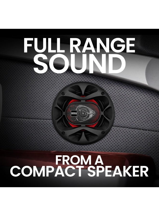 BOSS AUDIO SYSTEMS BOSS Audio Systems CH4220 Car Speakers - 200 Watts of Power Per Pair and 100 Watts Each, 4 Inch, Full Range, 2 Way, Sold in Pairs, Easy Mounting  - Image 2