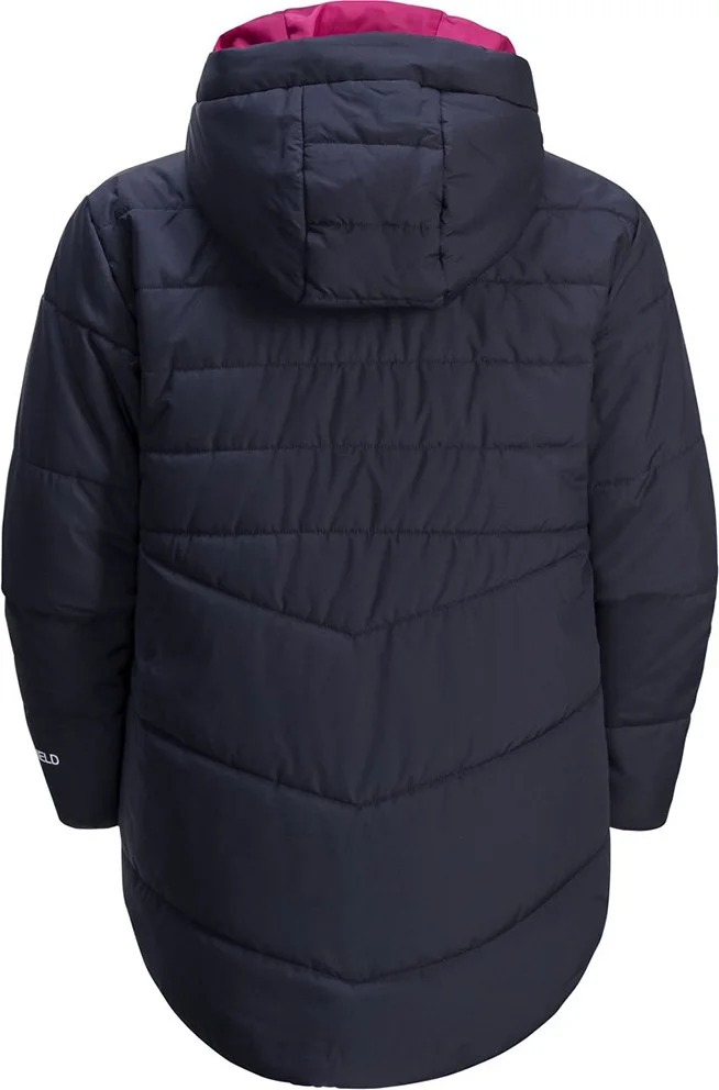 جاك ولفسكن Solid Insulated Coat Kids Outdoor Jacket