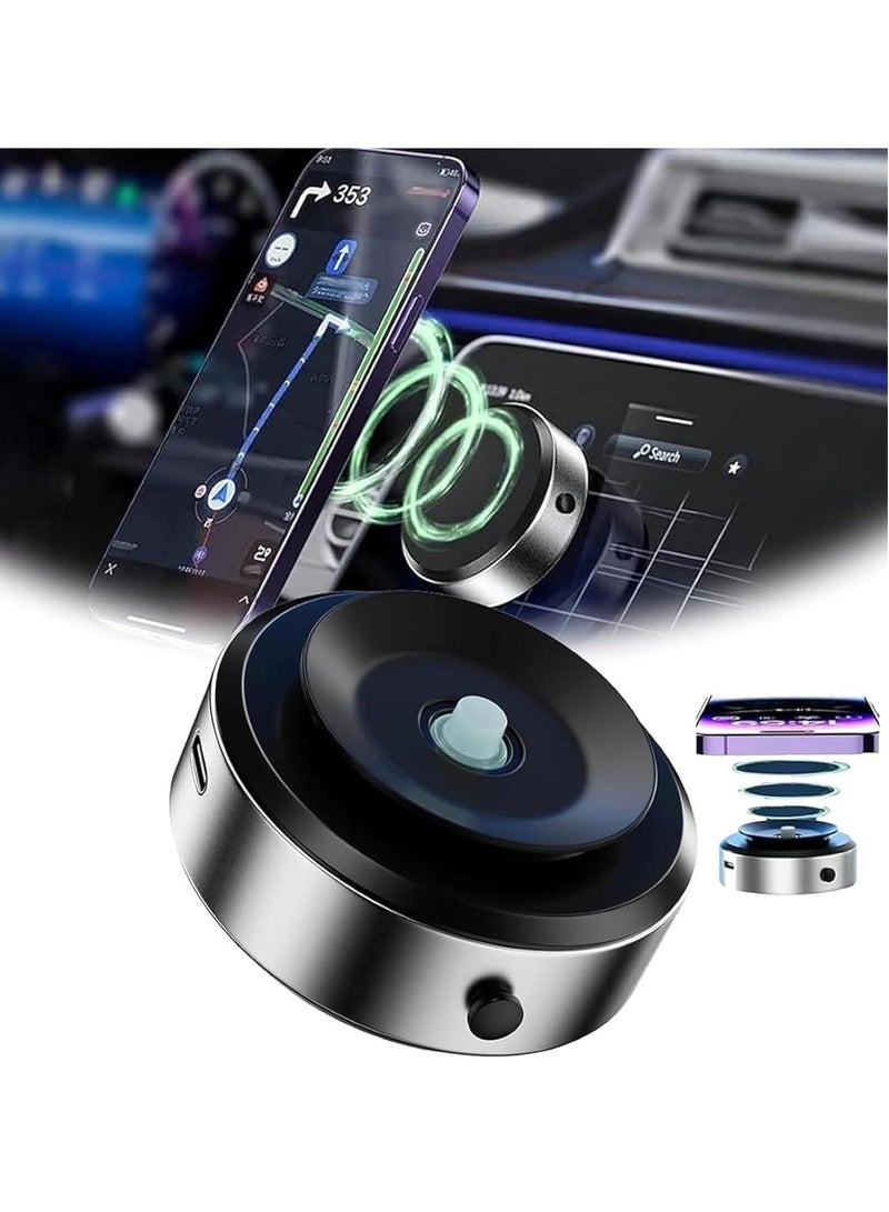 ELTRAZONE Intelligent Suction Mobile Phone Holder – Magnetic Car Mount with Vacuum Adsorption for Stable, Universal Fit - Image 2