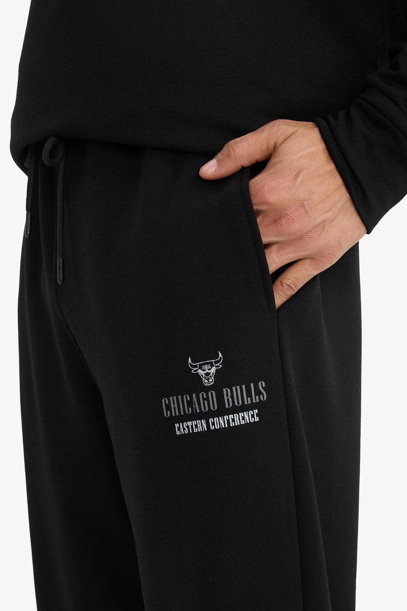 DeFacto Black Man Standard Fit Modal Jogger Sweatpants Casual - Image 3