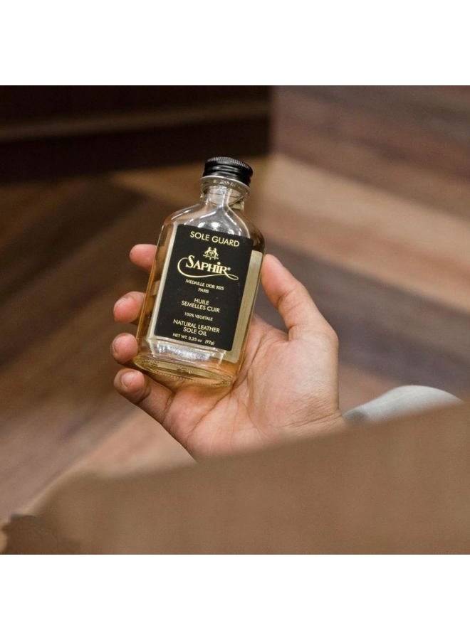 Saphir NOIR ميدالية الذهب حارس النعل – زيت مرطب وواقٍ للأحذية الجلدية - Image 4