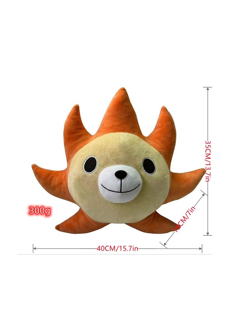 xozgdovg One Piece Nautical King plush toy Wan Li Sunshine logo pillow
