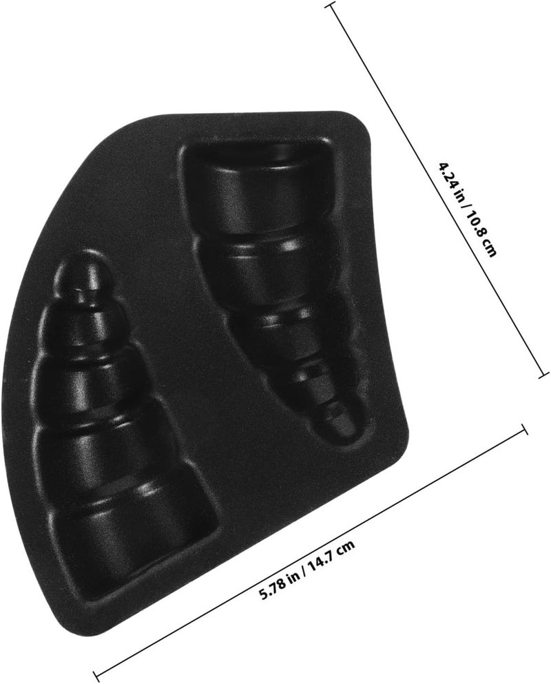 Non-stick Aluminum Alloy Croissant Cake Mold 3d Metal Baking Pan for Air Fryer Suitable for Home Baking and Professional Use - Image 2