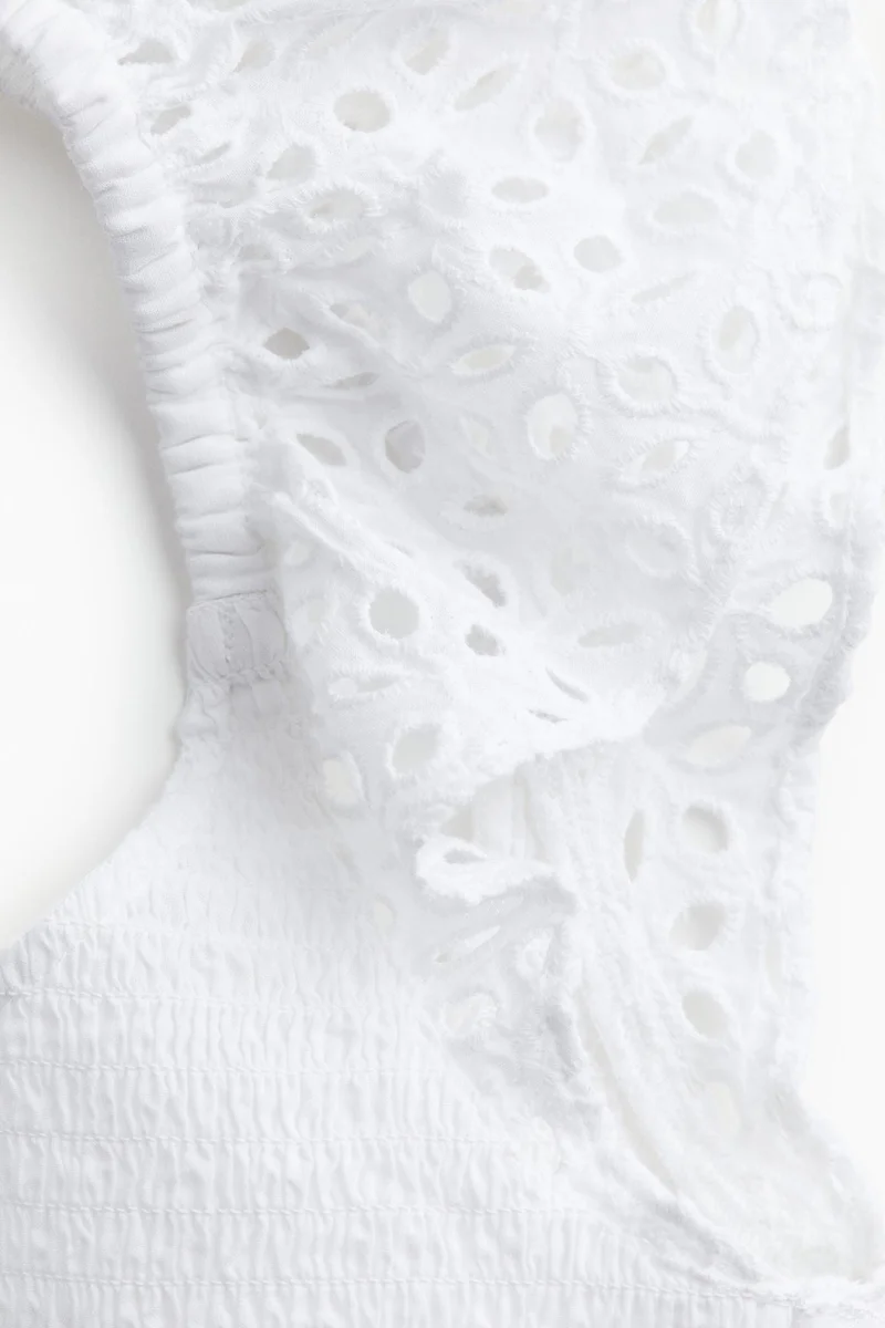 H&M Smocked cropped top