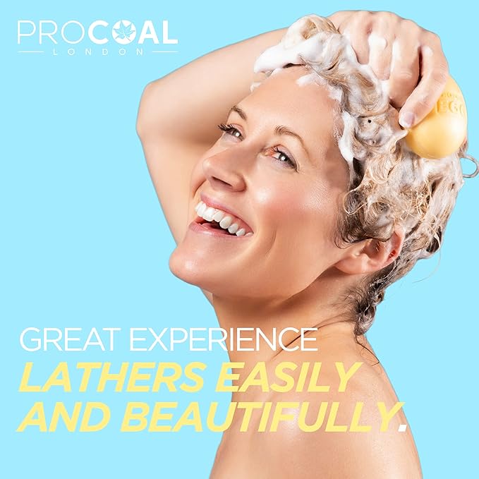 Procoal NEW Vegan Rose Ispahan Shampoo Bar 100g by Procoal SLS Free Solid Shampoo Bar Rose Extract Amino Acid Rich Aloe Vera Hydrating Glycerine CrueltyFree - Image 2