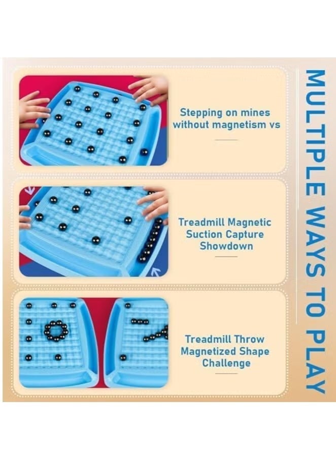 Magnetic Chess Strategy Game - Multiplayer Magnet Board Game, - Image 2