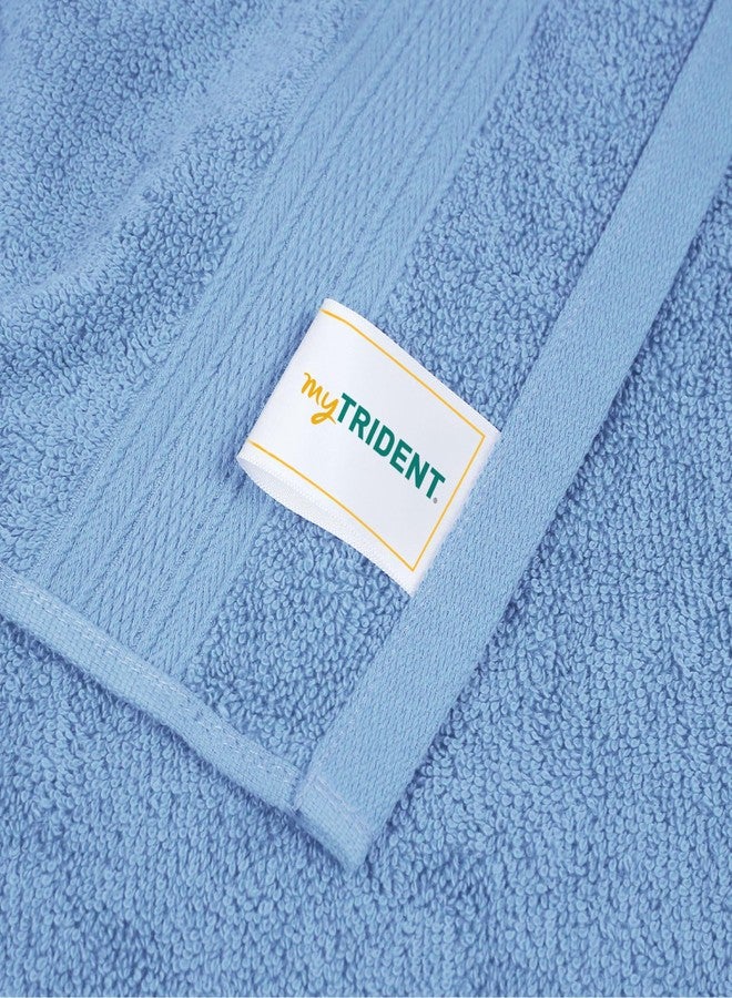 Trident Soft Comfort Air Rich 100% Cotton Towel for Face, 500 GSM Highly Absorbent Towels for Men/Women, 6Pc Face Towel Set (30.5 cm X 30.5 cm), Allure - Image 4