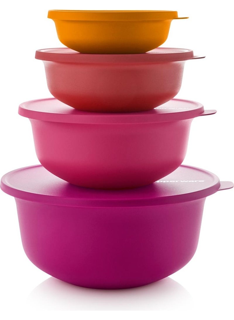 Tupperware - Aloha Container Set of 4 450 ml- 1 Lt- 2Lt- 4 Lt - Image 1