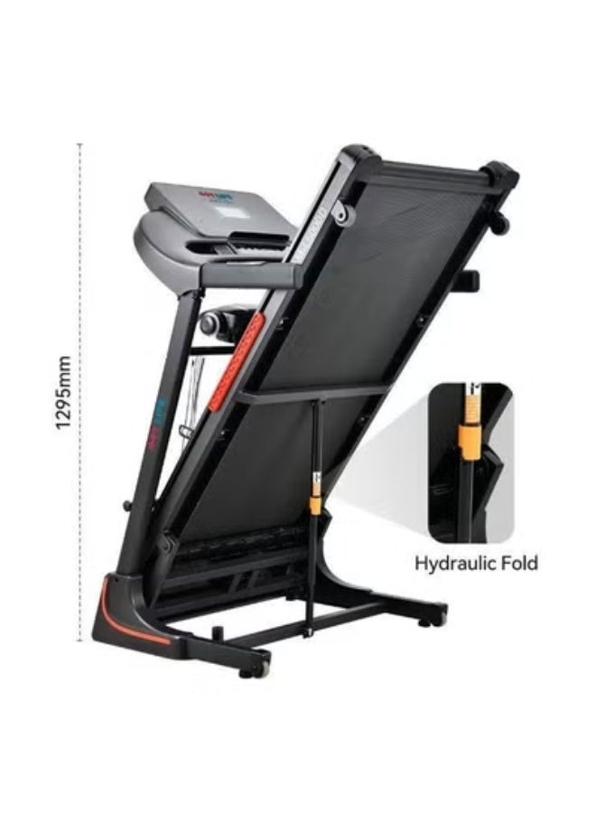 My Life Fitness AM-L5000D Home Electric Treadmill – 2.5 HP Motor – 5-inch LCD Screen – Speed ​​up to 16 km/h – Incline up to 18% – Multifunctional – Supports up to 130 kg - Image 4