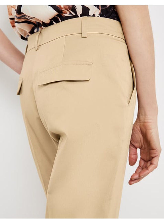 GERRY WEBER 7/8-length trousers with pressed pleats  - Image 2