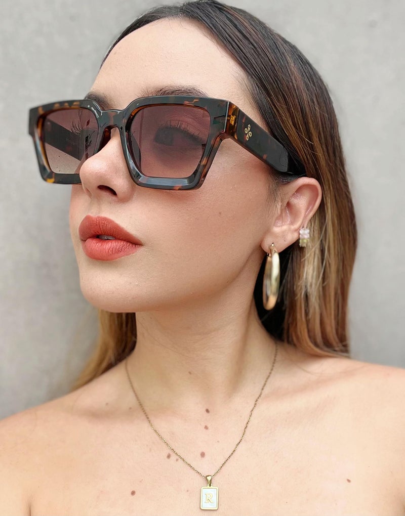VISOONE Fashion 100% UV400 Protection Rectangle TR90 Y2K Sunglasses Accessories for Women Men RIVER - Image 3