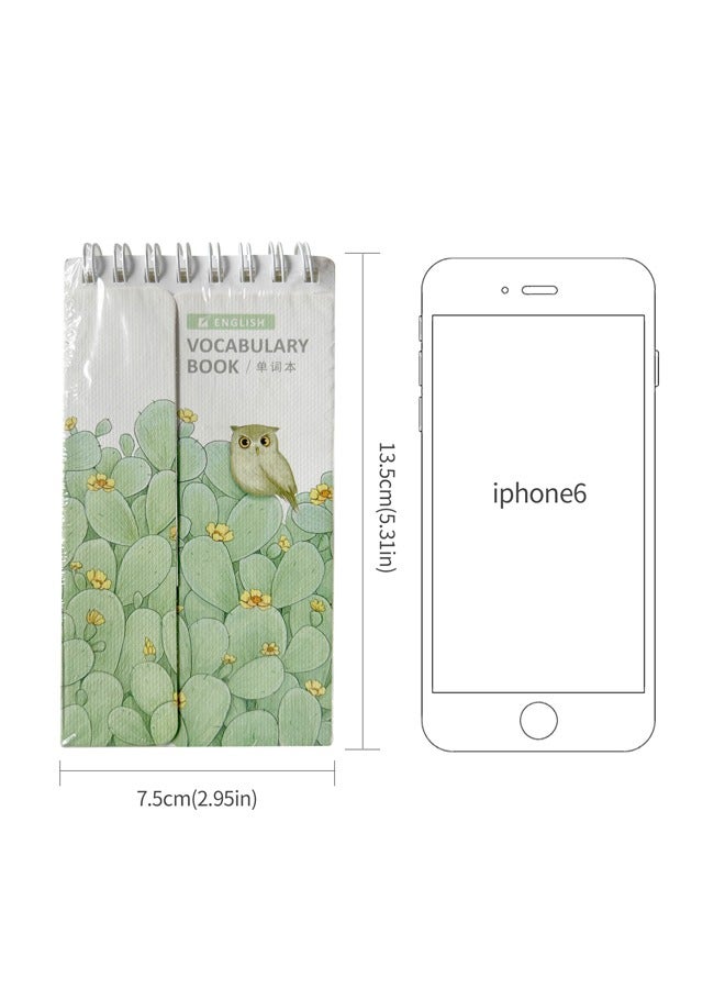 XIANGYU 1-Piece School Spiral Notebook With Elastic Band Hardcover Vocabulary Book  - Image 2