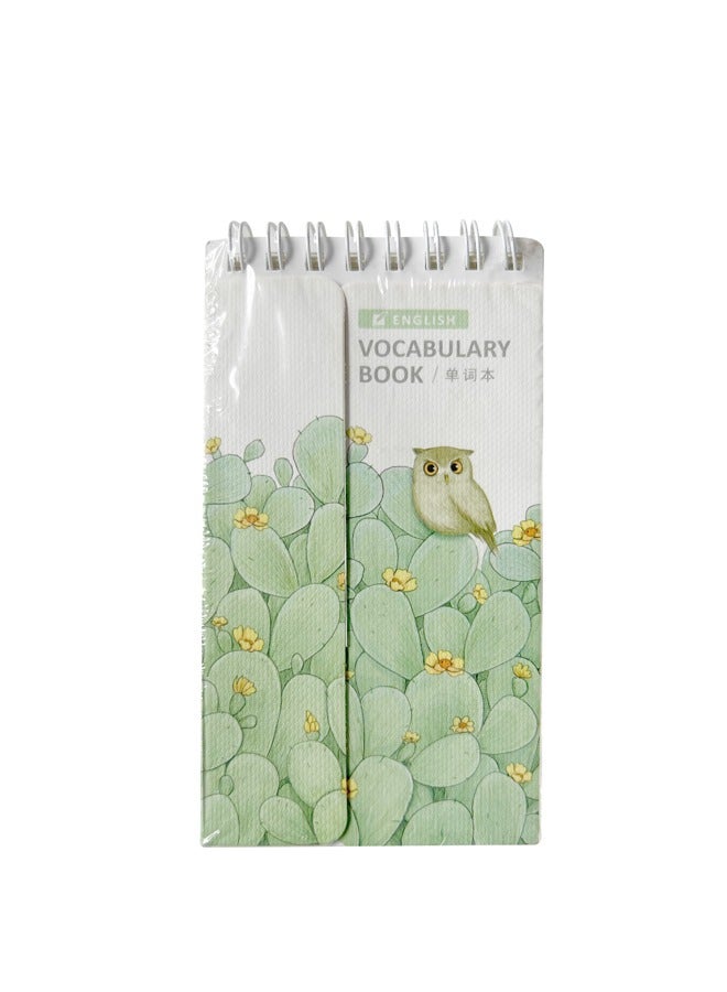 XIANGYU 1-Piece School Spiral Notebook With Elastic Band Hardcover Vocabulary Book  - Image 1