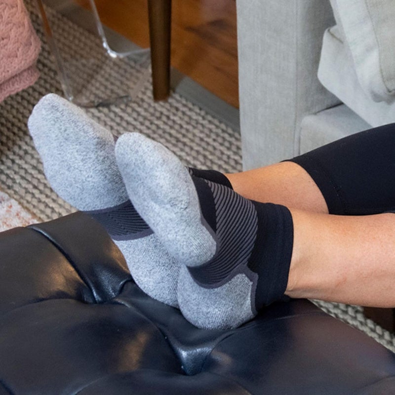 OS1st WP4 Wellness Performance No Show Socks for diabetics sensitive feet circulation and foot pain or numbness - Image 5