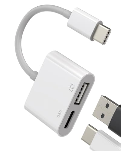 HOYULLI USBC to USB Adapter2in1 Type C Cable Accessories Thunderbolt Converter OTG 30 Mouse Port Dongle Compatible for Samsung for IPhone15 Pro Max Plus ipad MacBook - Image 1