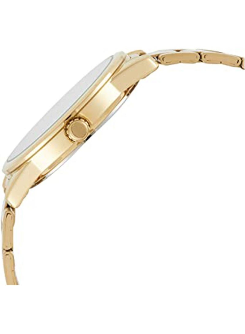 CASIO Men's Water Resistant Analog Watch Mtp-V001G-9B - 38 mm - Gold - Image 3