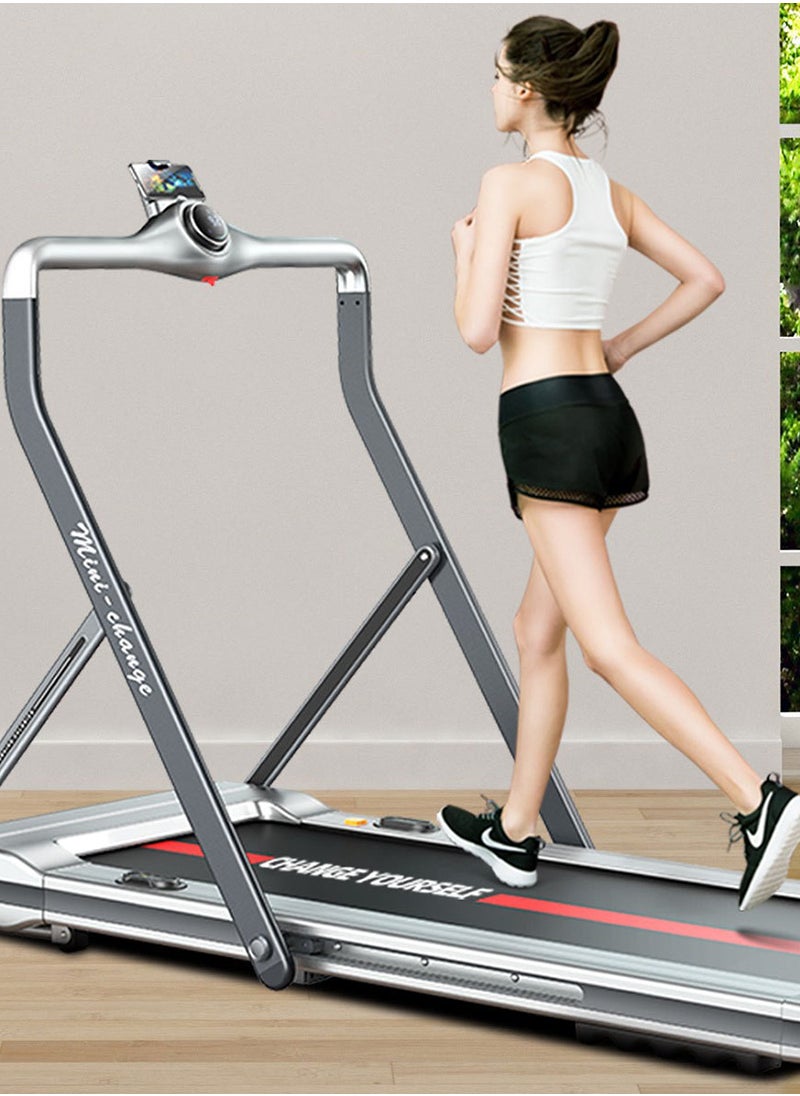 3.0HP 0.8-12km/h Home Small Folding Treadmill Walking Machine 153*64*111CM