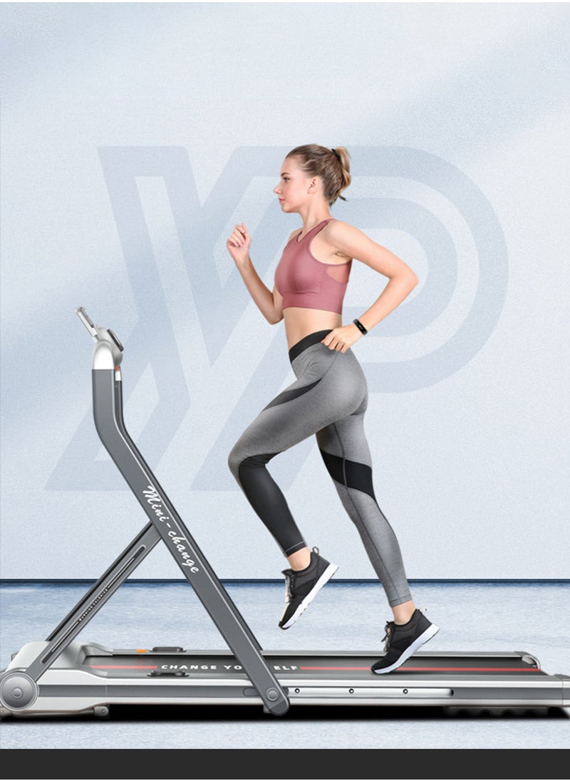 3.0HP 0.8-12km/h Home Small Folding Treadmill Walking Machine 153*64*111CM