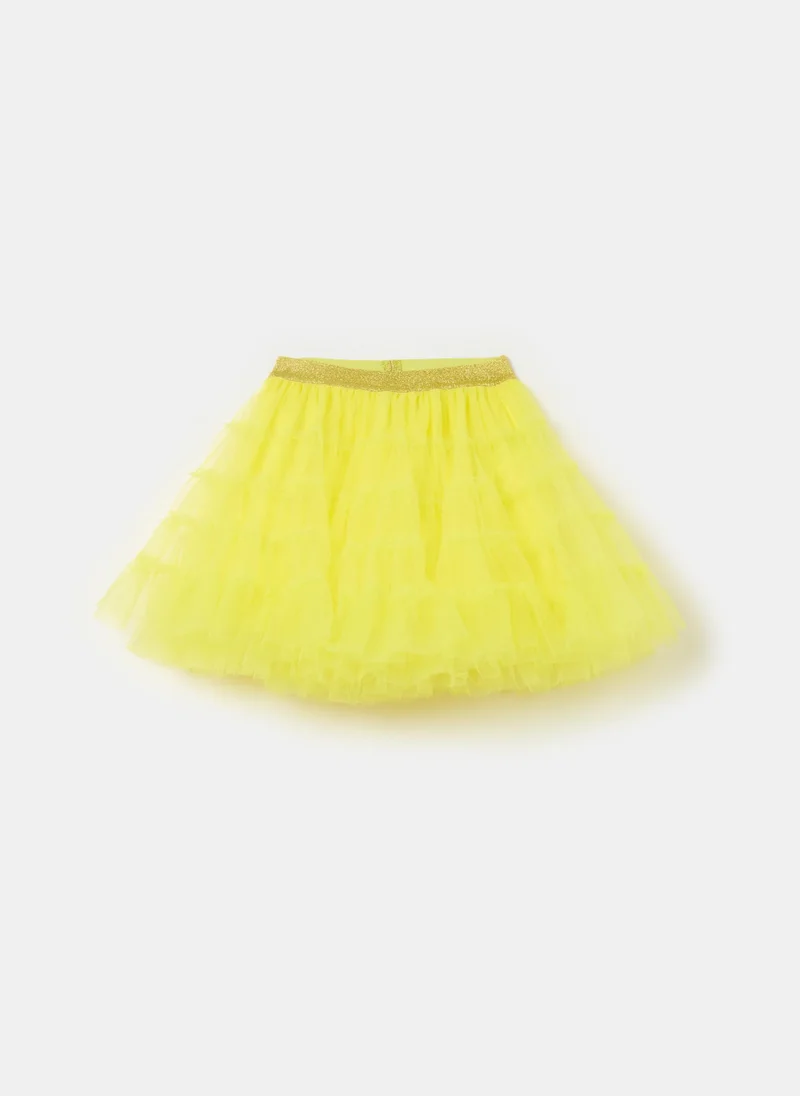 Ovs Tulle skirt with and frills and glitter