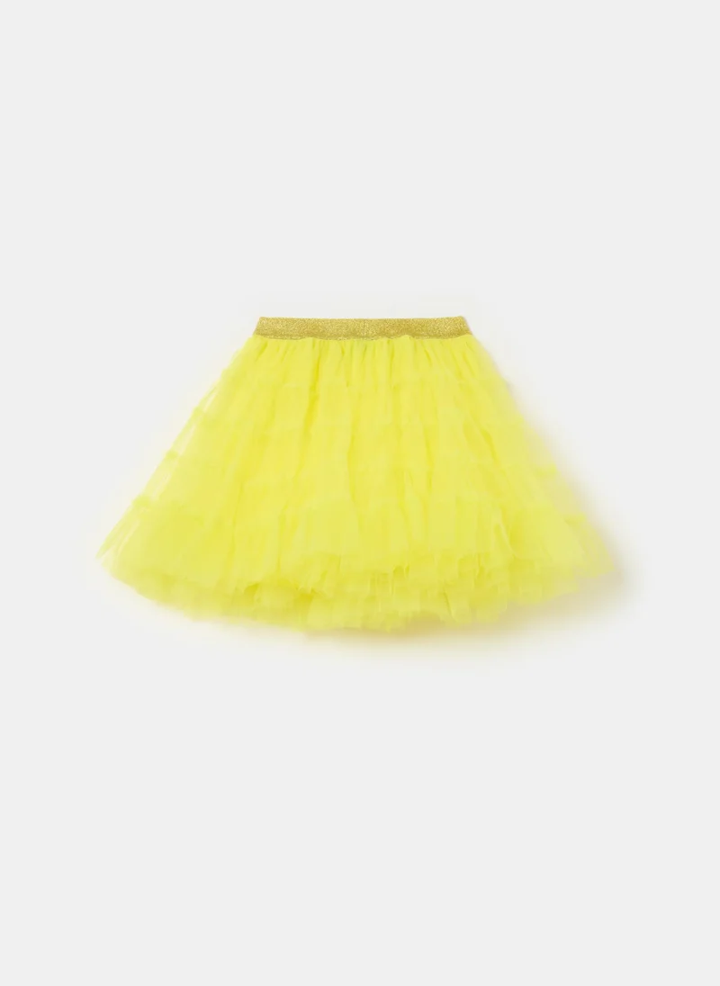 Ovs Tulle skirt with and frills and glitter