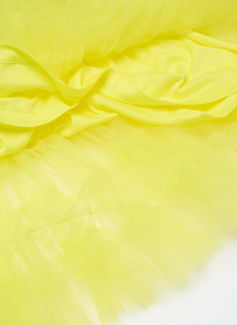 Ovs Tulle skirt with and frills and glitter