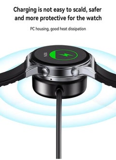 Yesido Magnetic Watch Charger for Samsung Type C Black-CA162  - Image 2