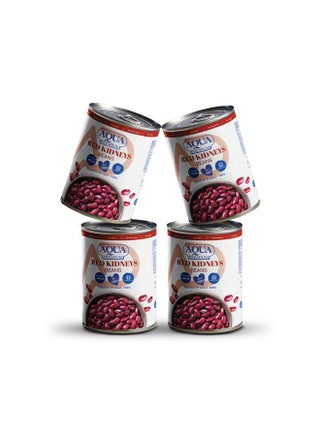 Red Kidney beans  easy open 400grams Pack of 4