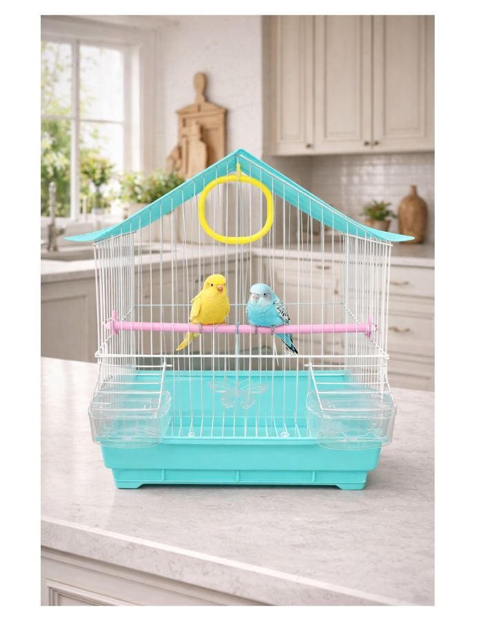 Petto Bird Cage 30×23×39 cm | Durable Metal Cage for Small Birds - Image 4