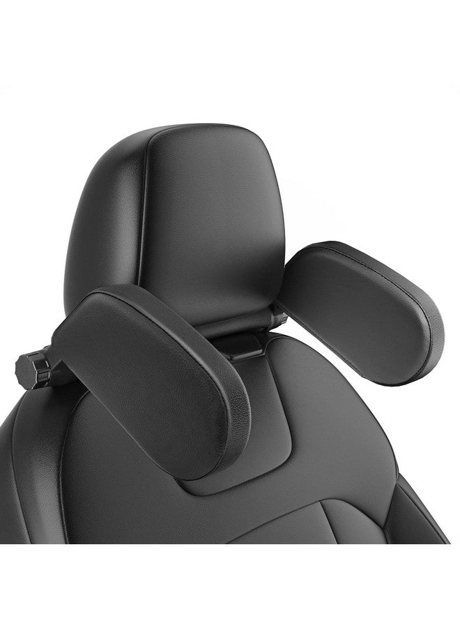Heapany Car Headrest Pillow, Roadpal Adjustable Sleeping Headrest for Car Seat, Head Neck Support Rest Pillows for Kids Adults Travel-Black - Image 1