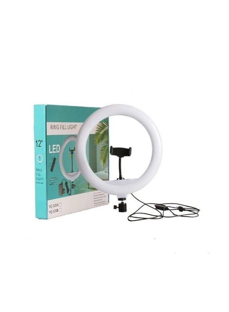 SPON Ring light with stand Features: Three-color tone adjustment. You can adjust the phone holder easily. Colorful broadcast. direct. Size 12 - Image 3
