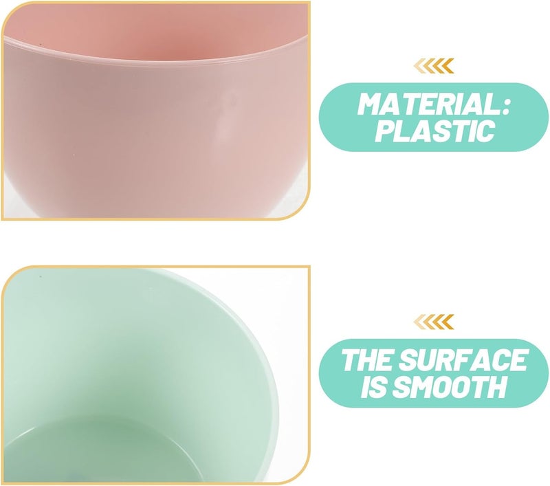 Reusable Plastic Water Ladle 3pcs Thick Multi-use Watering Spoon for Kitchen Bathing and Garden Use Random Color - Image 3