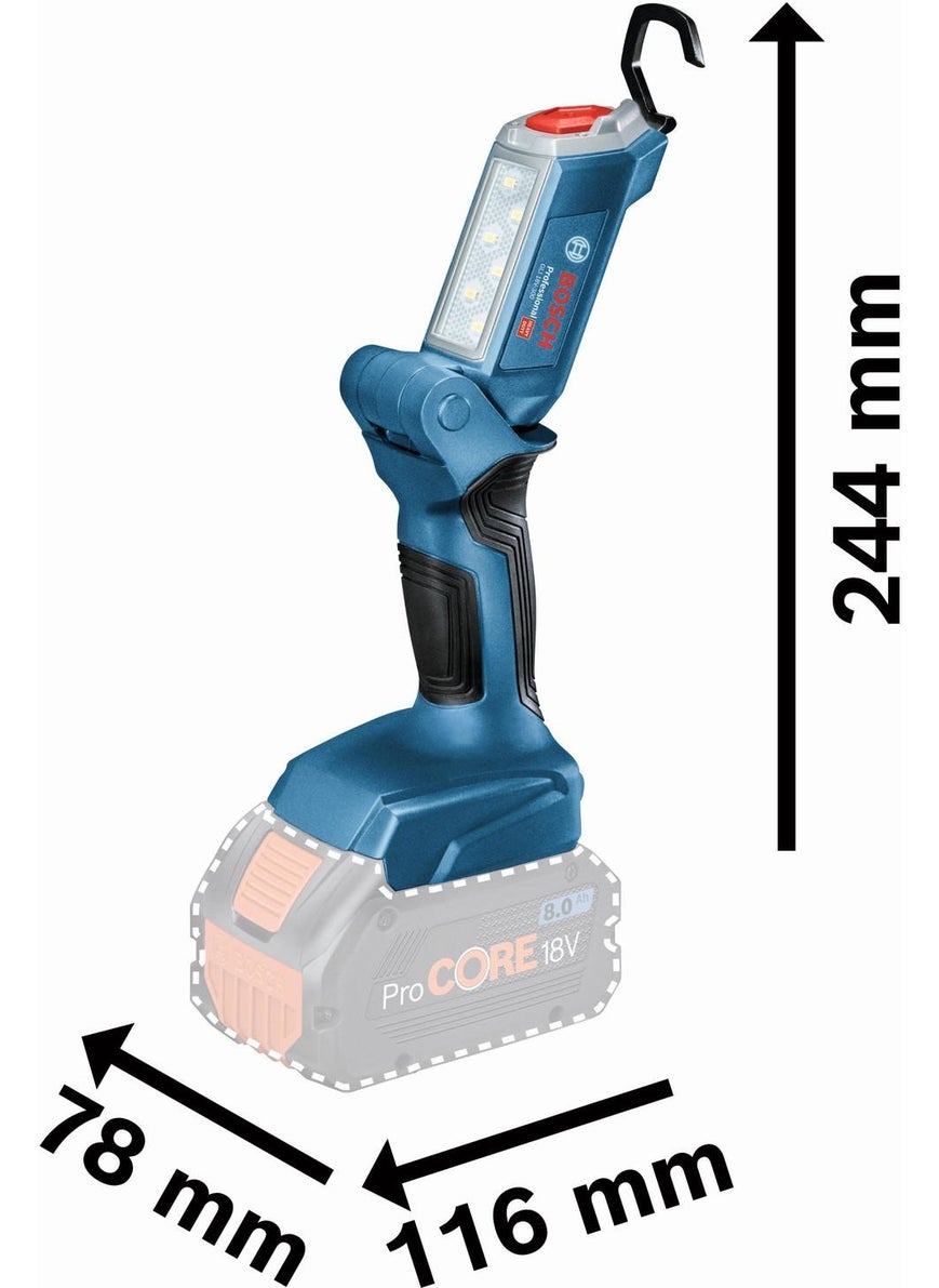 BOSCH Glı 18V-300 Professional Cordless Flashlight Battery and Charger Not Included  - Image 4