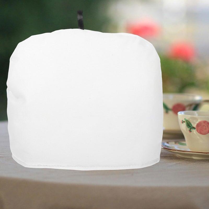 Insulated Tea Pot Sleeve Reusable Heat Resistant White Kettle Cover - Image 5