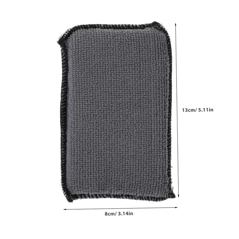 Dual Sided Car Cleaning Sponge Blocks 4 Pack Soft Absorbent for Vehicle Interior Exterior - Image 3