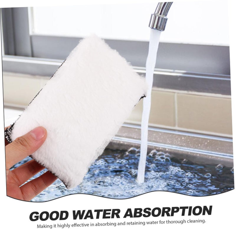 Dual Sided Car Cleaning Sponge Blocks 4 Pack Soft Absorbent for Vehicle Interior Exterior - Image 4