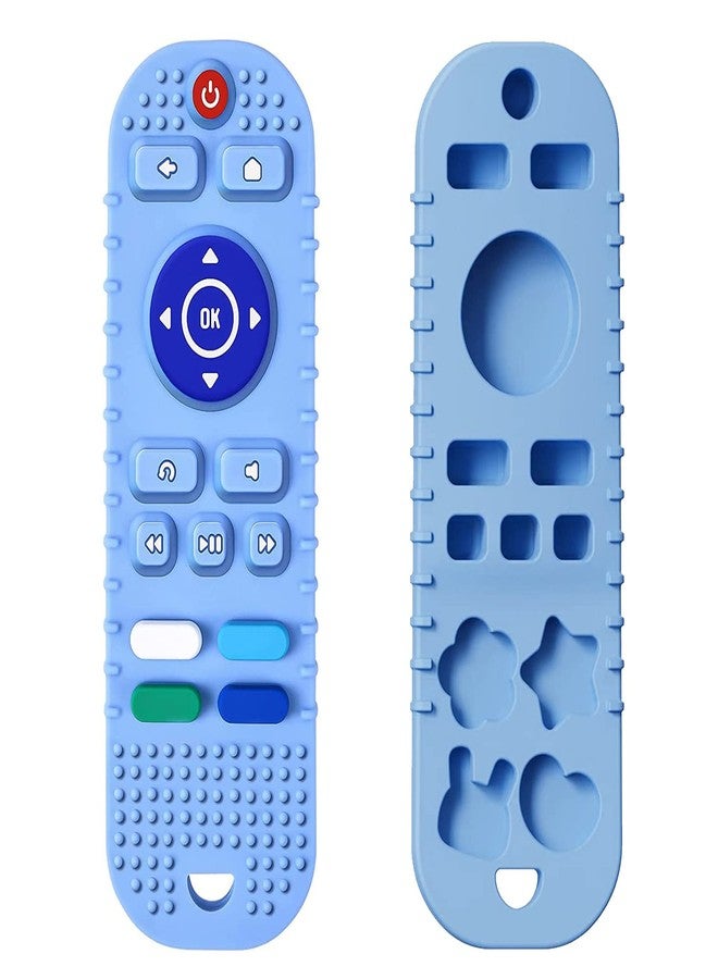 tekme Remote Teether For Baby, For 3+ Months Baby, Helps Biting Skills Development, Teething Toys For Babies And Toddlers (Blue) - Image 1
