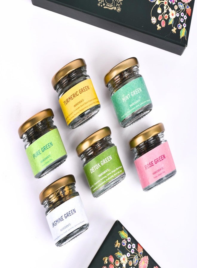 OH CHA - Assorted Tea Gift Set of 12 Flavors | Premium Gift Box with Green, Herbal & Black Teas | Ideal for Diwali, Corporate Gifting, Birthday, Wedding & Anniversary Celebrations - Image 4