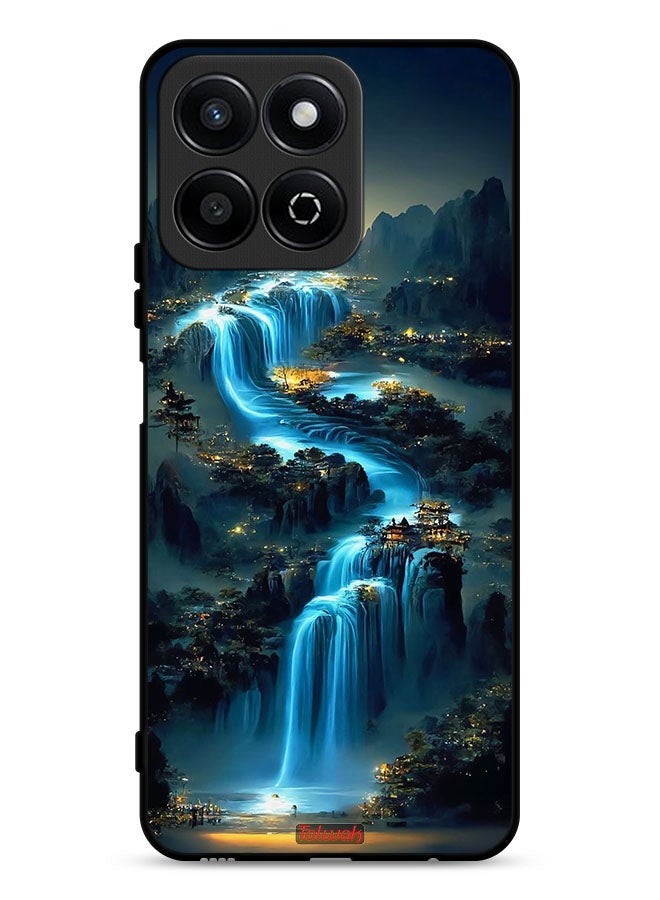 Tolwak Honor X7c 4G Protective Case Cover Waterfall Art  - Image 1