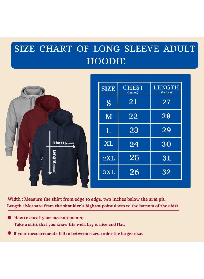 PRINTSHOP4ME Hoodie For Men-Pullover Classic Hoodie For Mens-Soft&Comfortable Hoodie For Daily Wear,No Zipper,Warm&Stylish Sweatshirt For Fall&Winter - Image 2