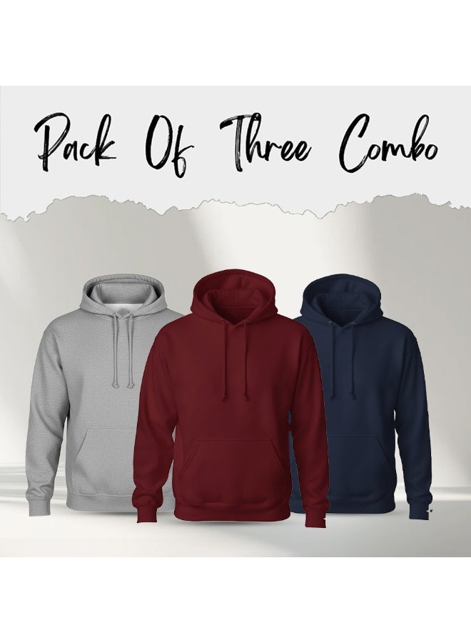 PRINTSHOP4ME Hoodie For Men-Pullover Classic Hoodie For Mens-Soft&Comfortable Hoodie For Daily Wear,No Zipper,Warm&Stylish Sweatshirt For Fall&Winter - Image 3