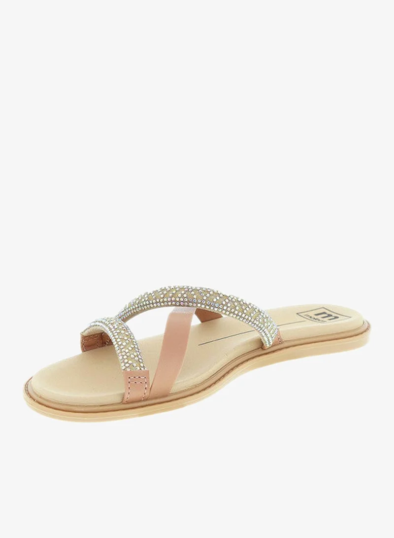 موليكا صنادل مسطحة للنساء - صنادل مسطحة أنيقة ونعال مسطحة مريحة للسيدات