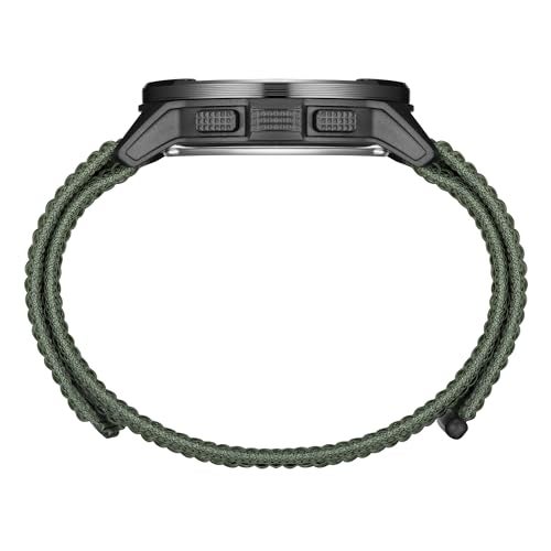 NORTH EDGE Men's Watches Military Watches for Men Carbon Fiber Waterproof for Men Date Display Nylon Army Tactical Sports Minimalist(Black Strap) - Image 4