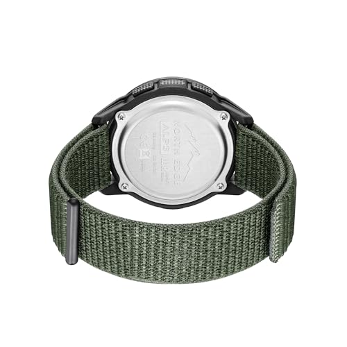 NORTH EDGE Men's Watches Military Watches for Men Carbon Fiber Waterproof for Men Date Display Nylon Army Tactical Sports Minimalist(Black Strap) - Image 3