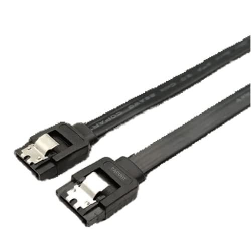 PARUHT Cable Combo, 4 Pin Molex to 2X Sata Power Y Plus SATA III Data Cable with Locking Latch, Compatible with HDD, SSD, DVD Writer, Hard Disk Drive (1+1) - Image 3