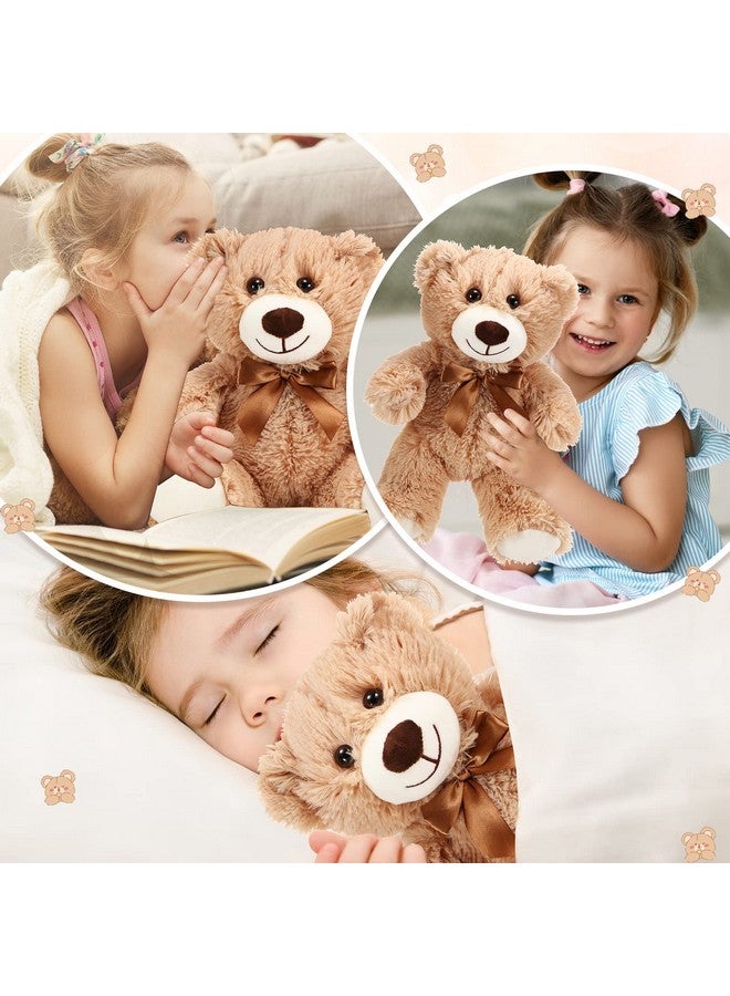 Skylety 10 Pcs Bears Bulk 10-14 Inches Stuffed Animal Plush Toys Birthday Party Favors(Light Brown) - Image 5