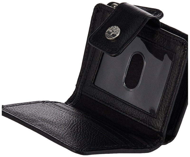 Timberland Women's Leather Rfid Small Indexer Wallet Billfold, Black, One Size - Image 4